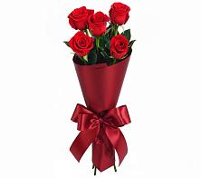 Букет 5 Красных роз Эдлесс Лав в Барыше