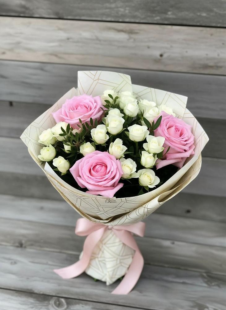 Букет цветов из: Розы в Барыше