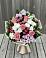Букет цветов из: Альстромерии, Гвоздики, Розы и Хризантемы в Барыше