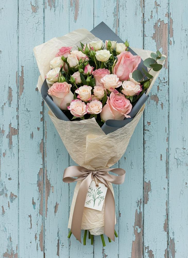 Букет цветов из: Розы в Барыше