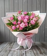 Букет Розовый кустик #REPLACE_PRED# Барыше