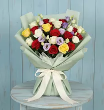 Букет цветов из:  Розы в Барыше