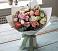 Букет цветов из: Розы, Лизиантусы и Гвоздики в Барыше