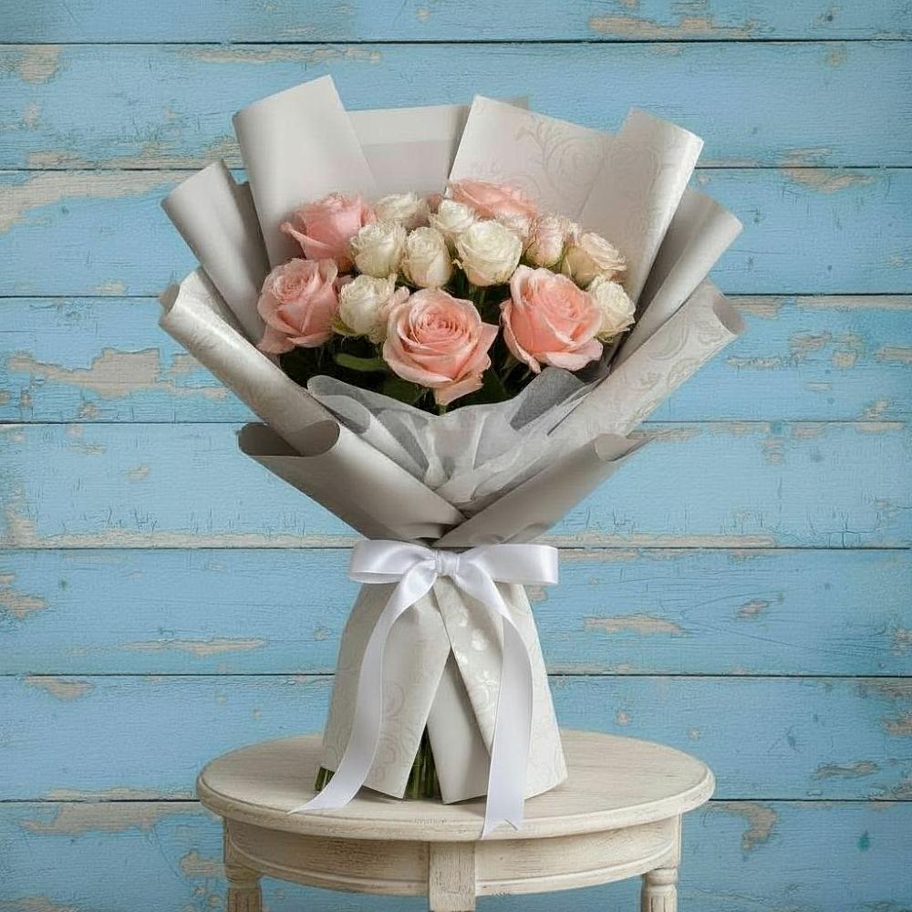 Букет цветов из: Розы в Барыше