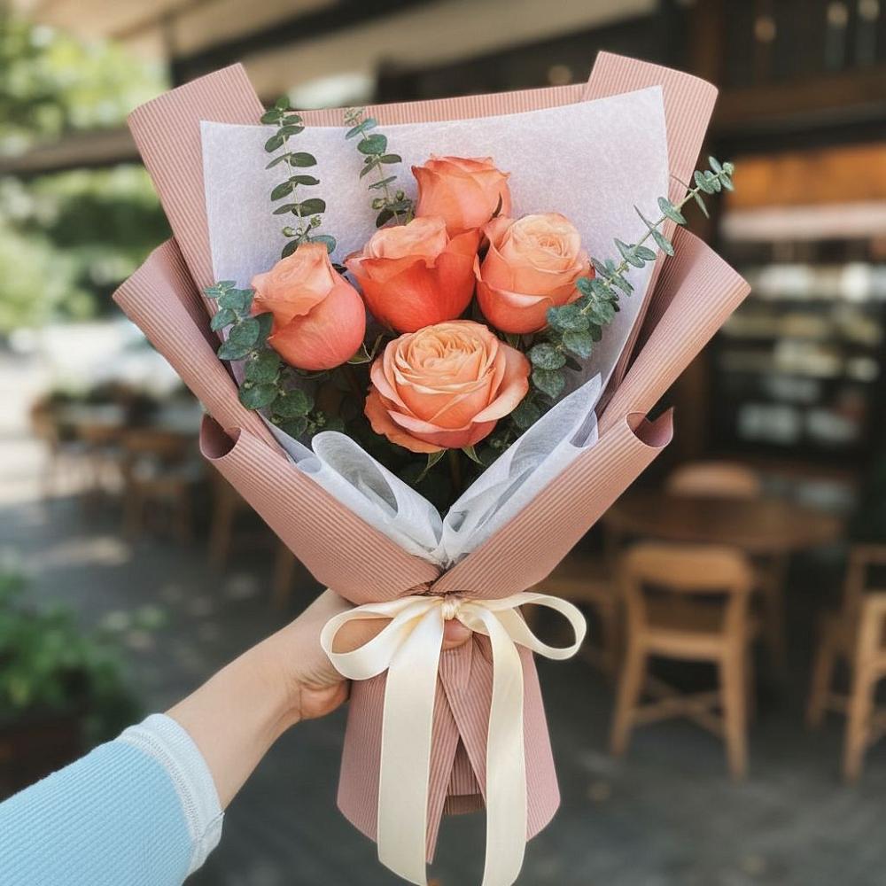 Букет цветов из: Розы в Барыше