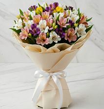 Букет цветов из:  Альстромерии в Барыше