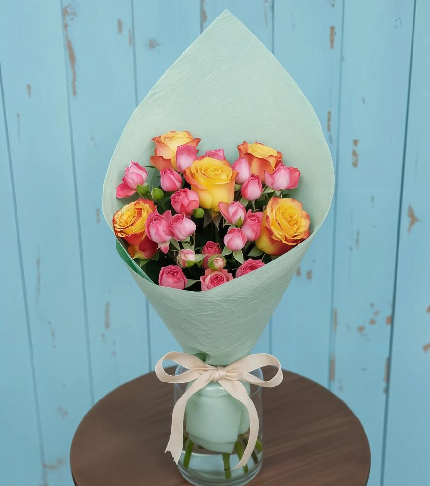 Букет цветов из: Розы в Барыше