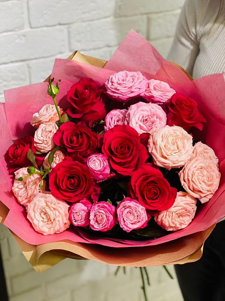 Букет цветов из: Розы в Барыше