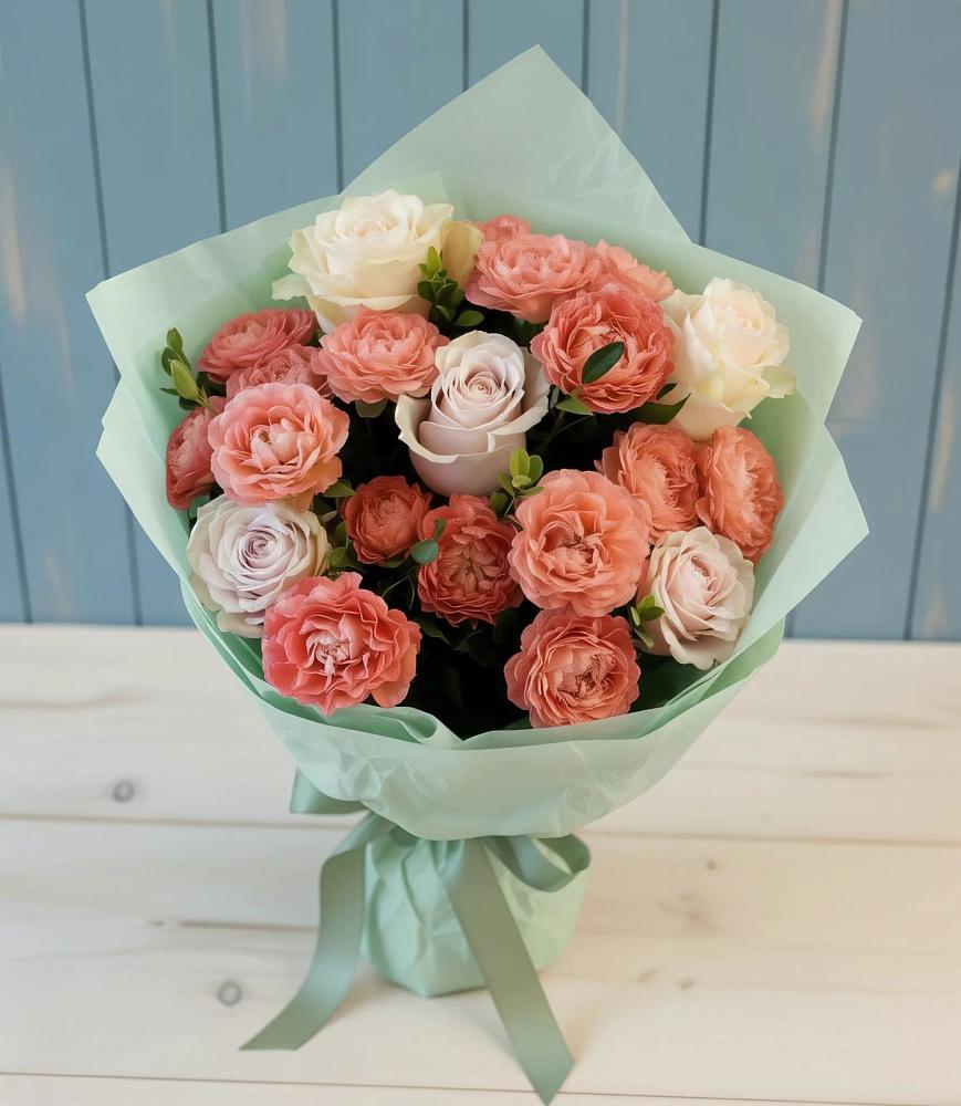 Букет цветов из: Розы в Барыше