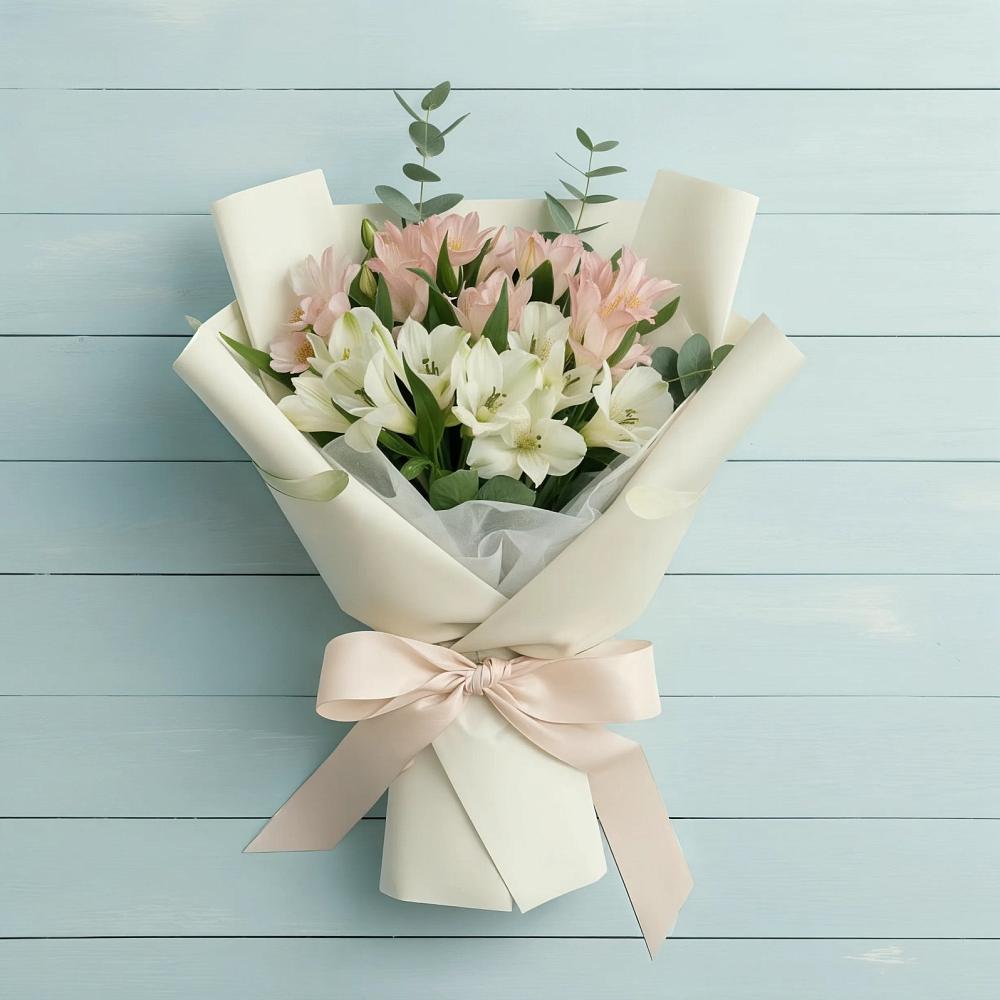 Букет цветов из: Альстромерии в Барыше