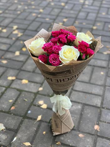 Букет цветов из: Розы в Барыше