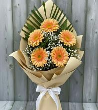 Букет цветов из:  Герберы #REPLACE_PRED# Барыше