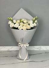 Букет цветов из:  Розы и Лизиантусы в Барыше